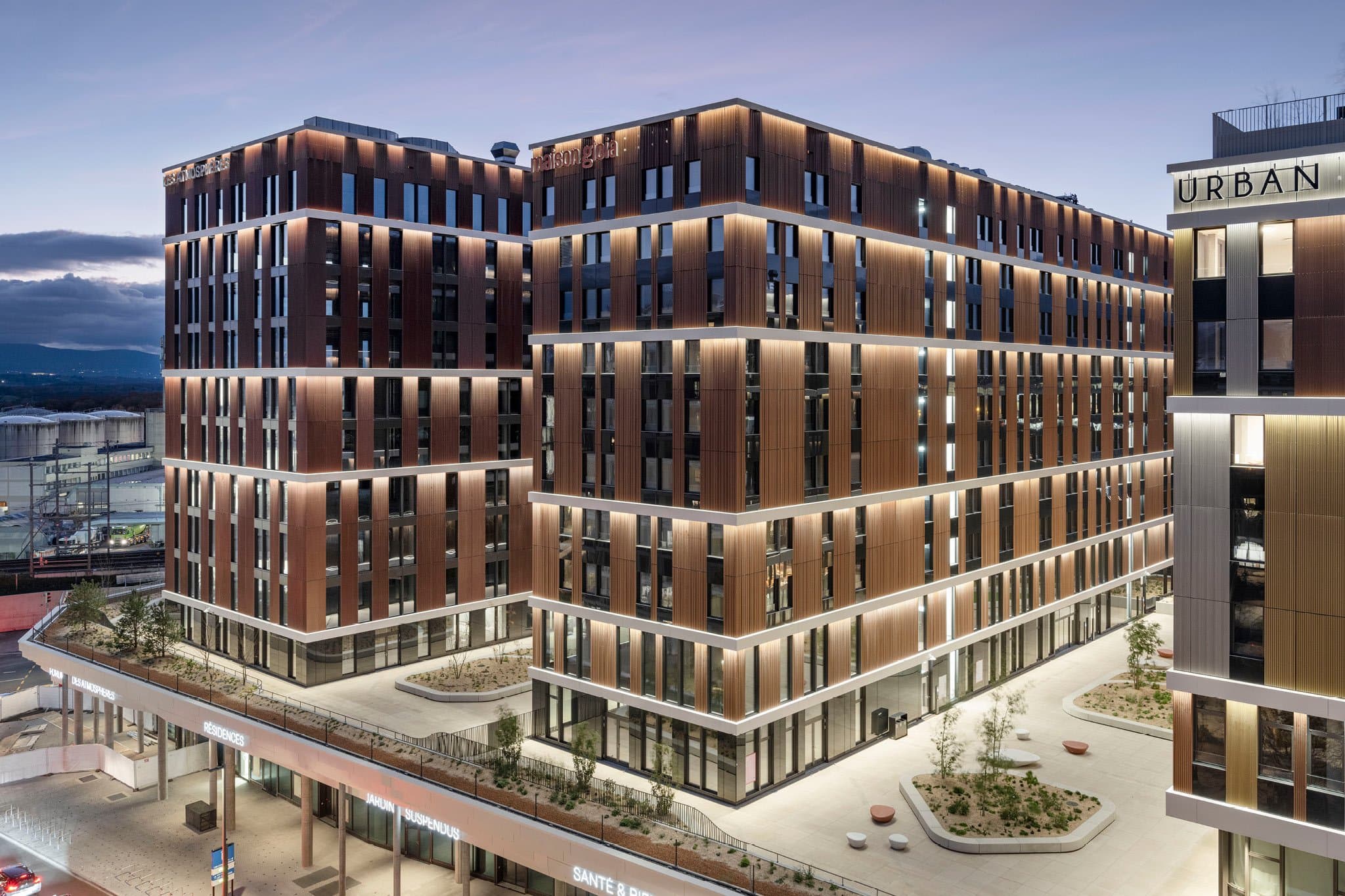 Quartier de l'Etang, îlot A overview